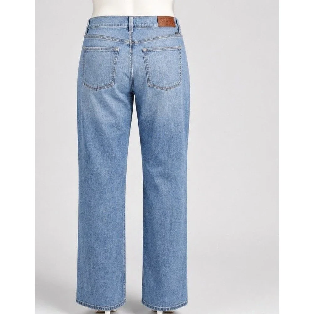 Lucky Brand 181 Relaxed Straight Jeans Men’s 50x32 Medium Wash Classic Denim